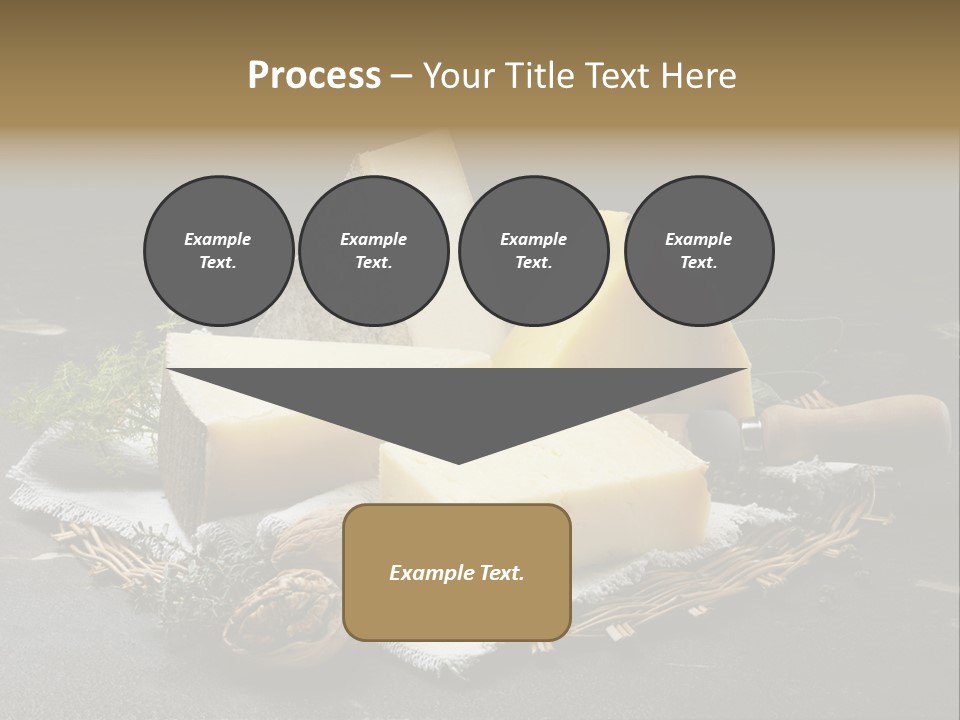 Winery Keg Glass PowerPoint Template