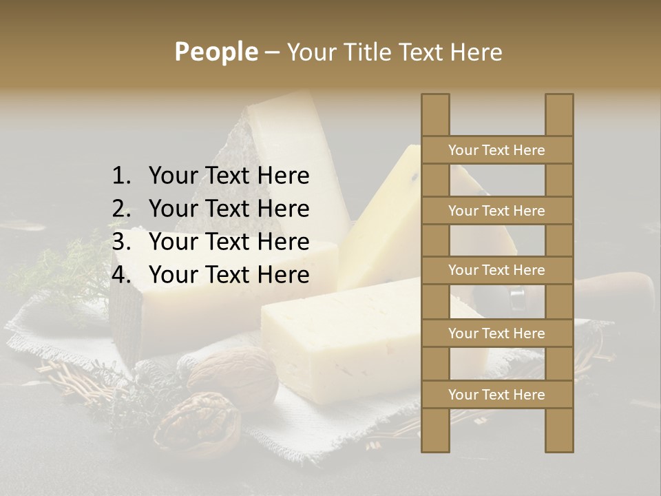Winery Keg Glass PowerPoint Template