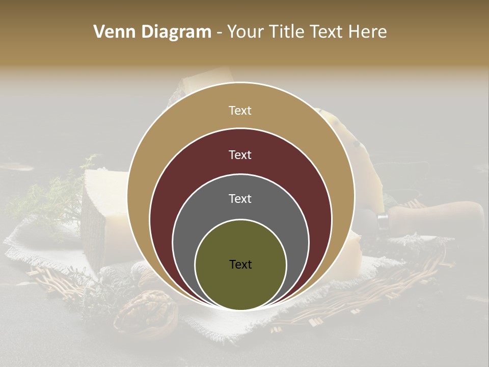 Winery Keg Glass PowerPoint Template