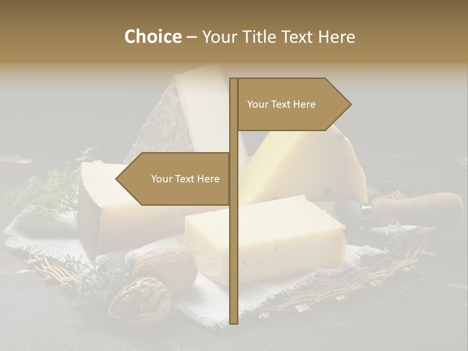 Winery Keg Glass PowerPoint Template