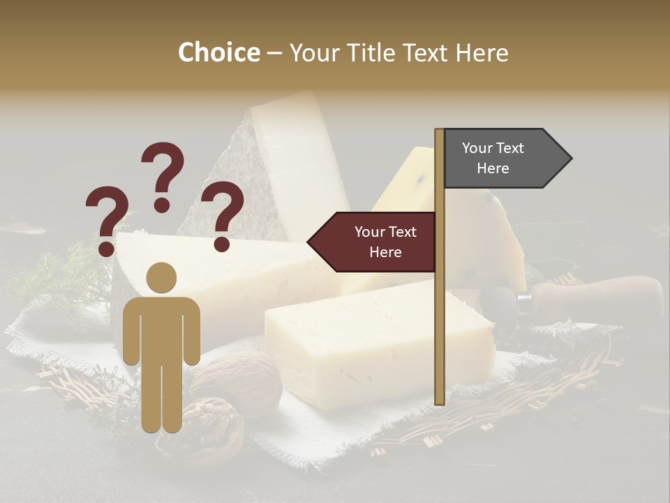 Winery Keg Glass PowerPoint Template