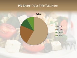 Cheese Tomatoes Feta PowerPoint Template