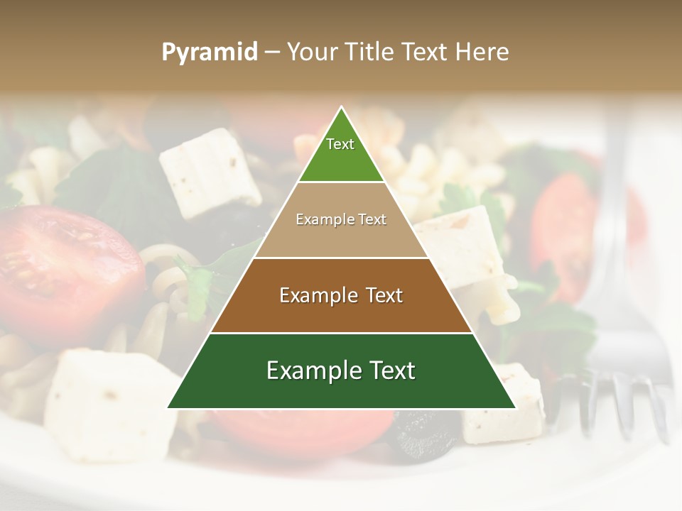 Cheese Tomatoes Feta PowerPoint Template
