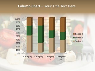 Cheese Tomatoes Feta PowerPoint Template