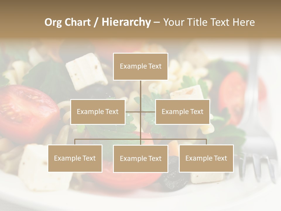 Cheese Tomatoes Feta PowerPoint Template
