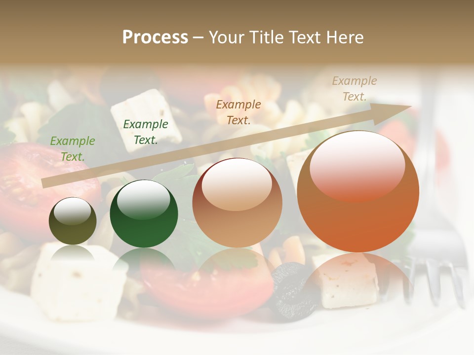 Cheese Tomatoes Feta PowerPoint Template