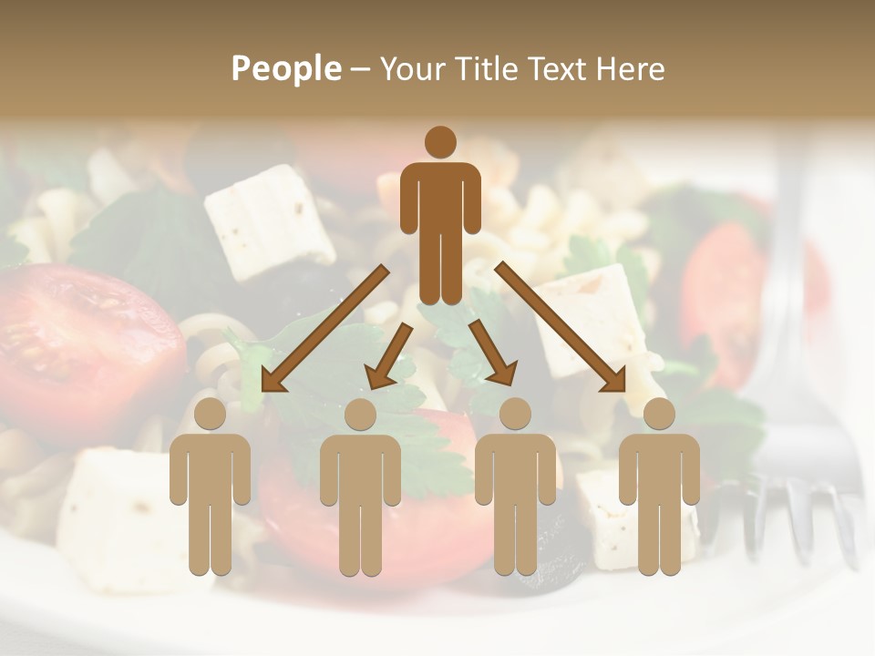 Cheese Tomatoes Feta PowerPoint Template