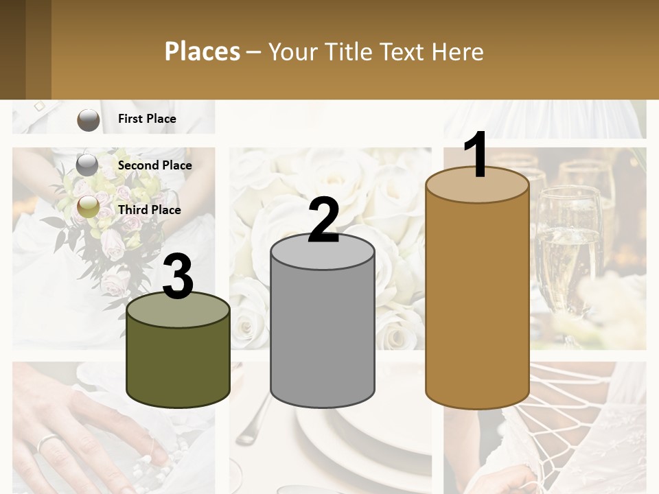 Matrimony Lily Groom PowerPoint Template