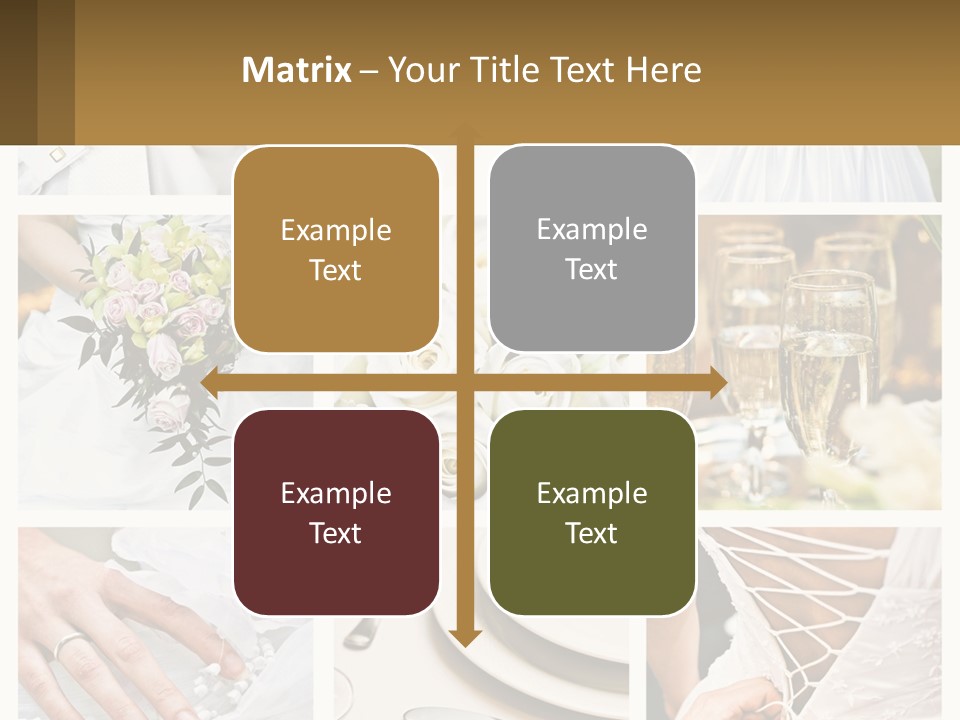 Matrimony Lily Groom PowerPoint Template