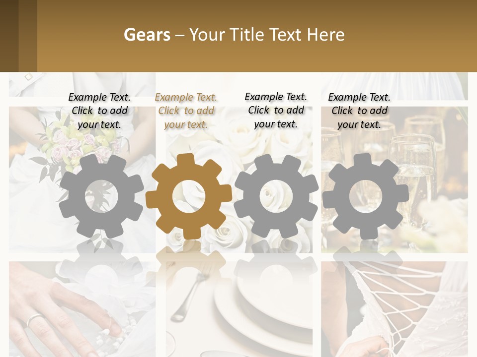 Matrimony Lily Groom PowerPoint Template