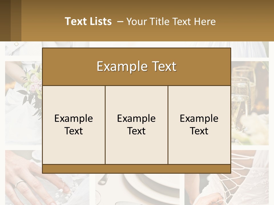 Matrimony Lily Groom PowerPoint Template