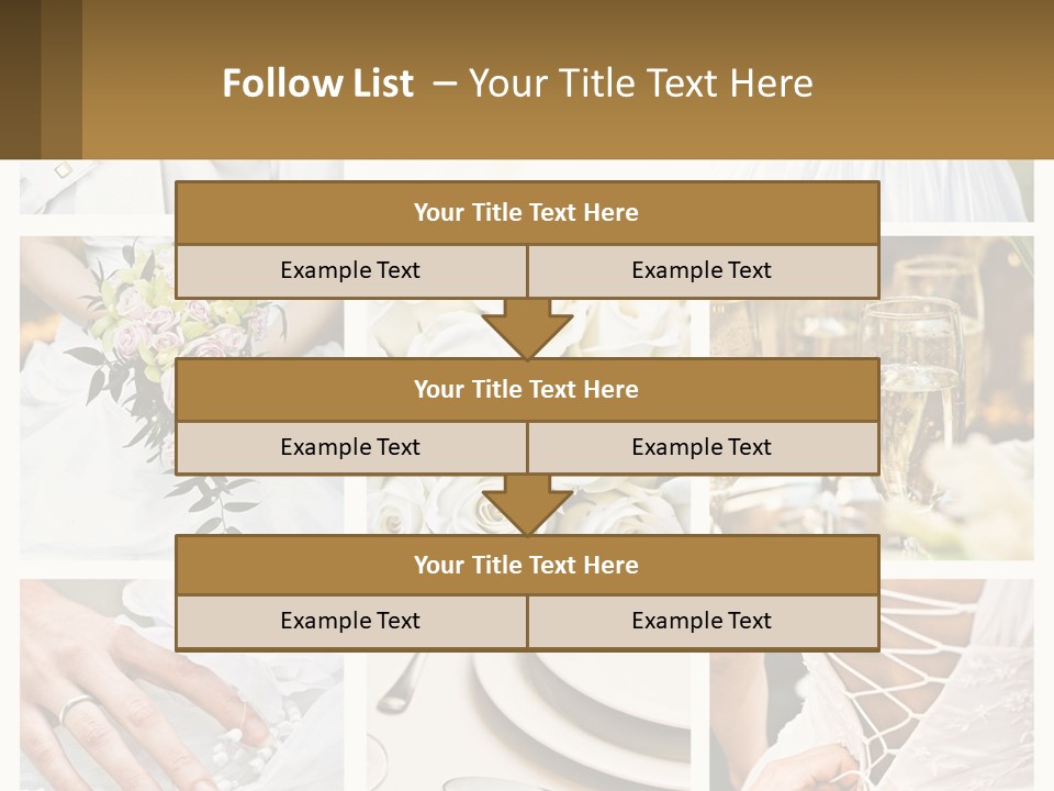 Matrimony Lily Groom PowerPoint Template