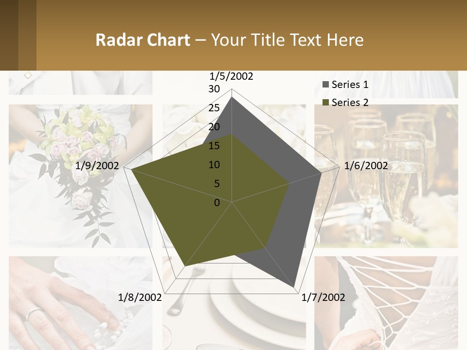 Matrimony Lily Groom PowerPoint Template