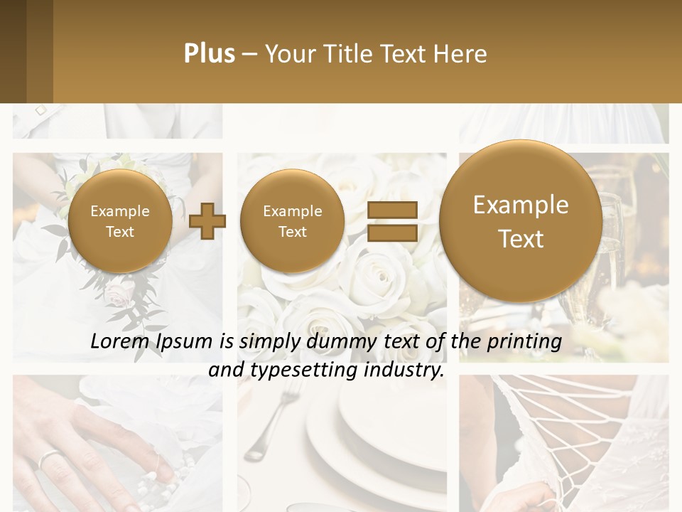 Matrimony Lily Groom PowerPoint Template