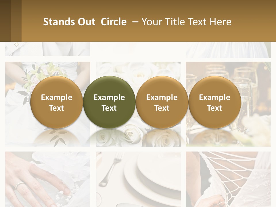 Matrimony Lily Groom PowerPoint Template