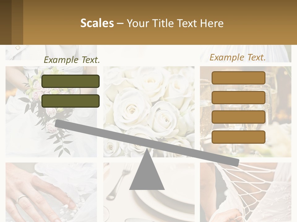 Matrimony Lily Groom PowerPoint Template