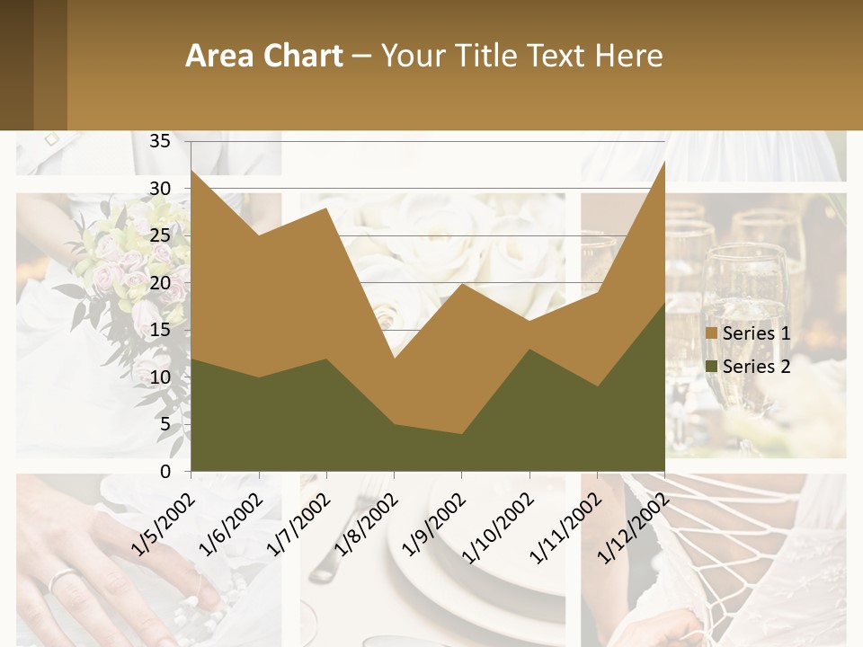 Matrimony Lily Groom PowerPoint Template