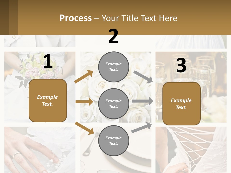 Matrimony Lily Groom PowerPoint Template