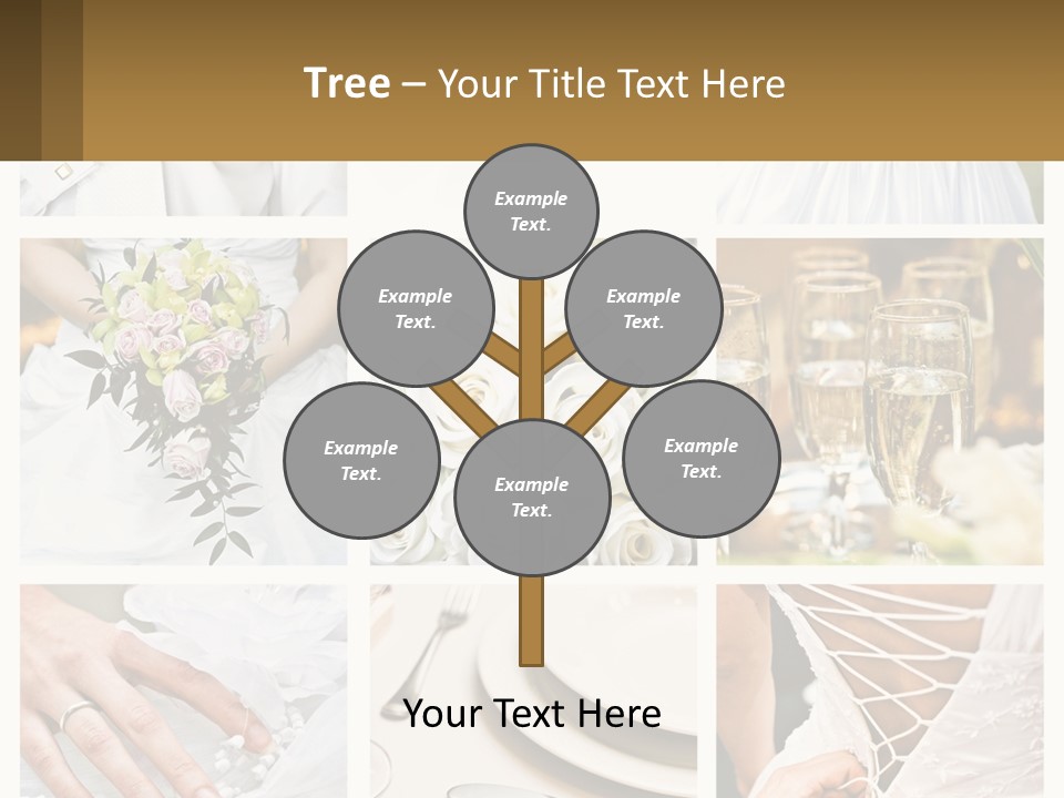 Matrimony Lily Groom PowerPoint Template