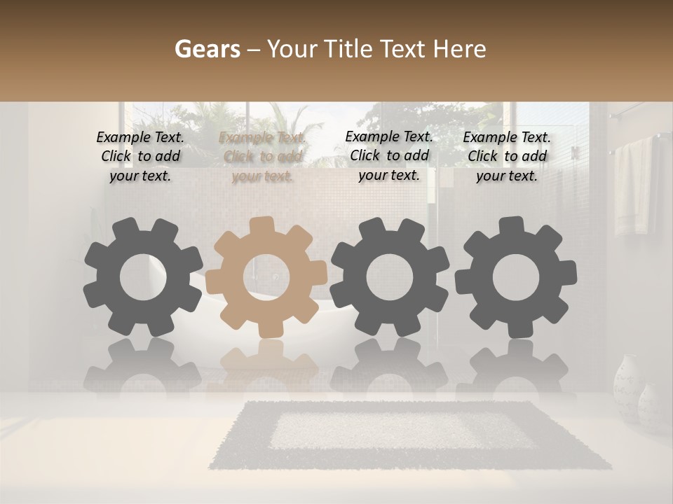 Fashionable Design Lighting PowerPoint Template