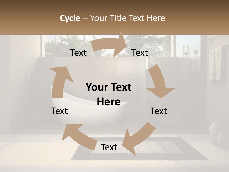 Fashionable Design Lighting PowerPoint Template