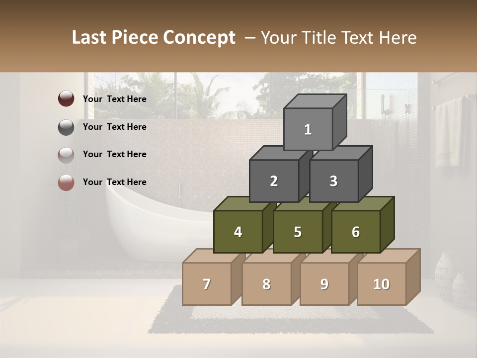 Fashionable Design Lighting PowerPoint Template