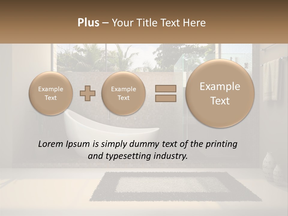 Fashionable Design Lighting PowerPoint Template