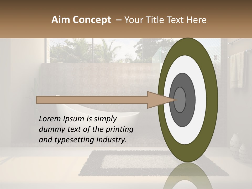 Fashionable Design Lighting PowerPoint Template