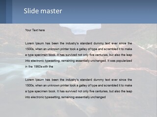 River Landscape Wilderness PowerPoint Template