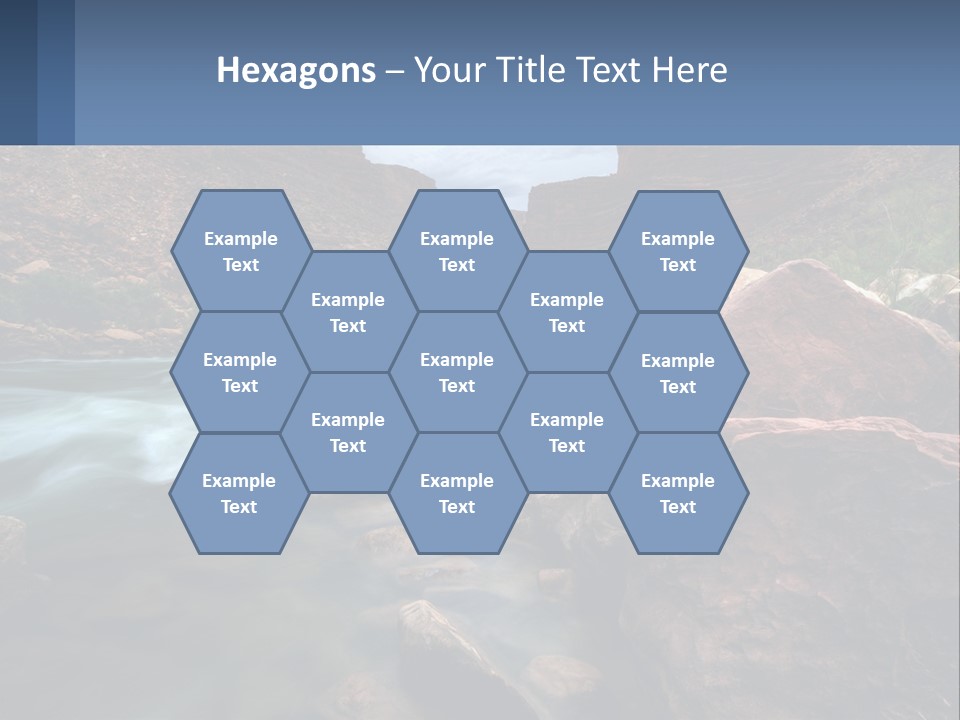 River Landscape Wilderness PowerPoint Template