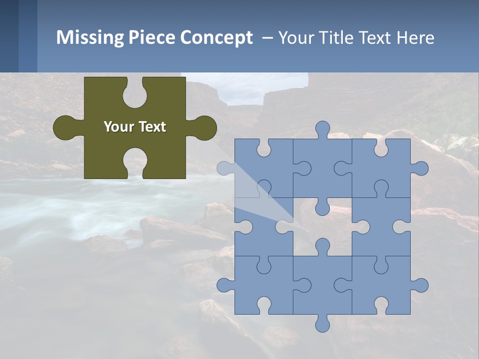 River Landscape Wilderness PowerPoint Template