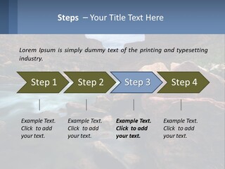 River Landscape Wilderness PowerPoint Template
