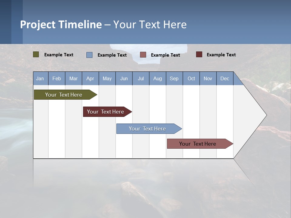 River Landscape Wilderness PowerPoint Template