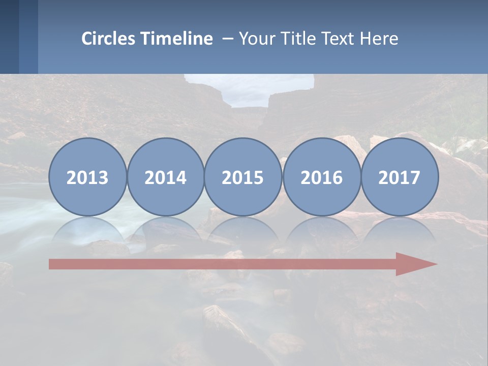 River Landscape Wilderness PowerPoint Template