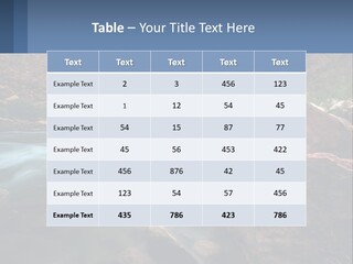River Landscape Wilderness PowerPoint Template