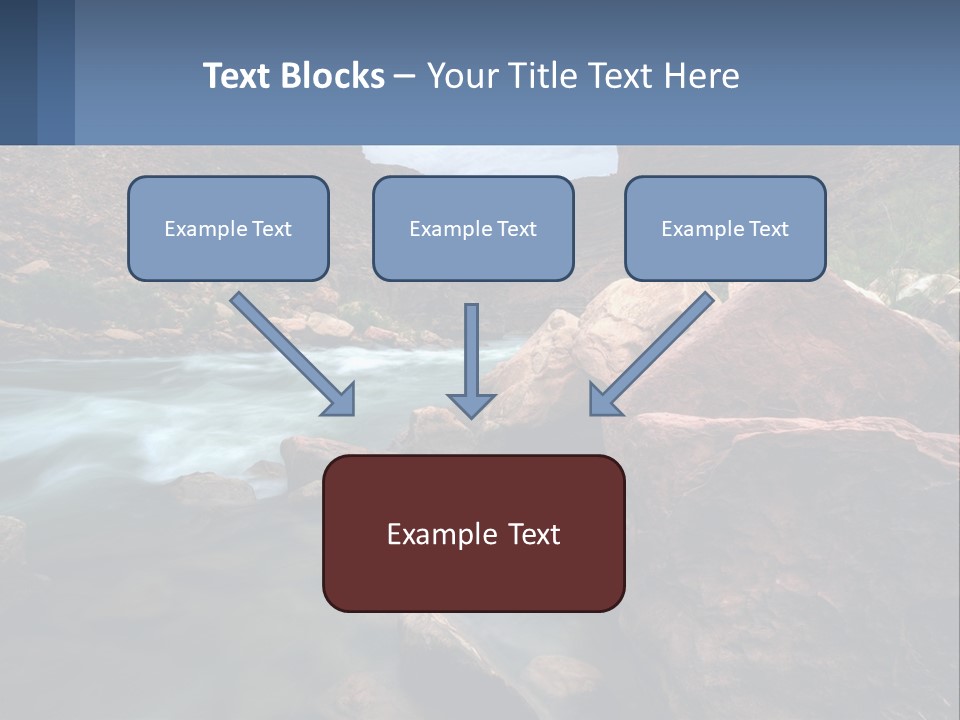 River Landscape Wilderness PowerPoint Template