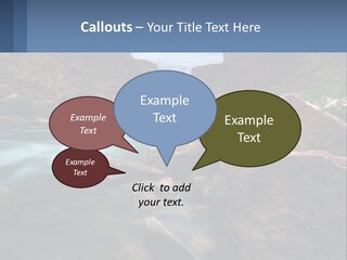 River Landscape Wilderness PowerPoint Template
