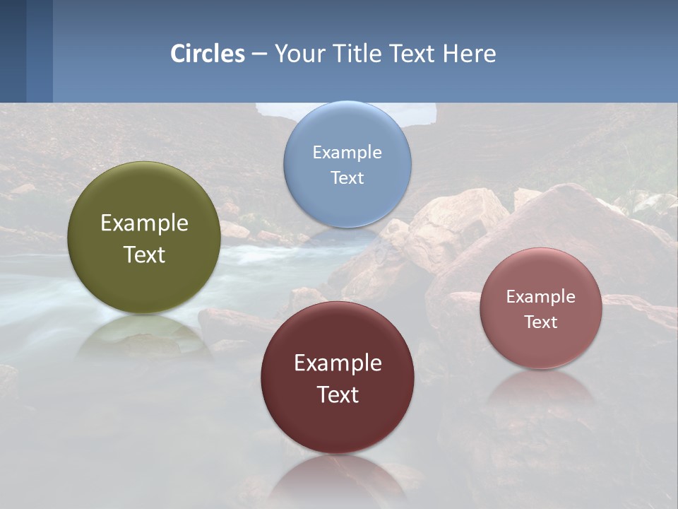 River Landscape Wilderness PowerPoint Template