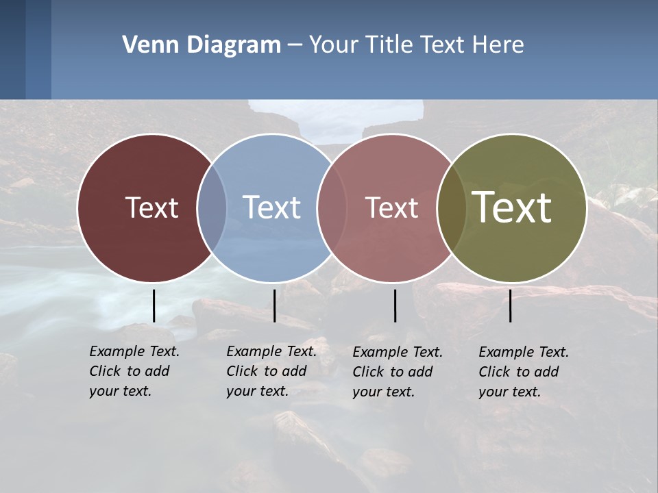 River Landscape Wilderness PowerPoint Template