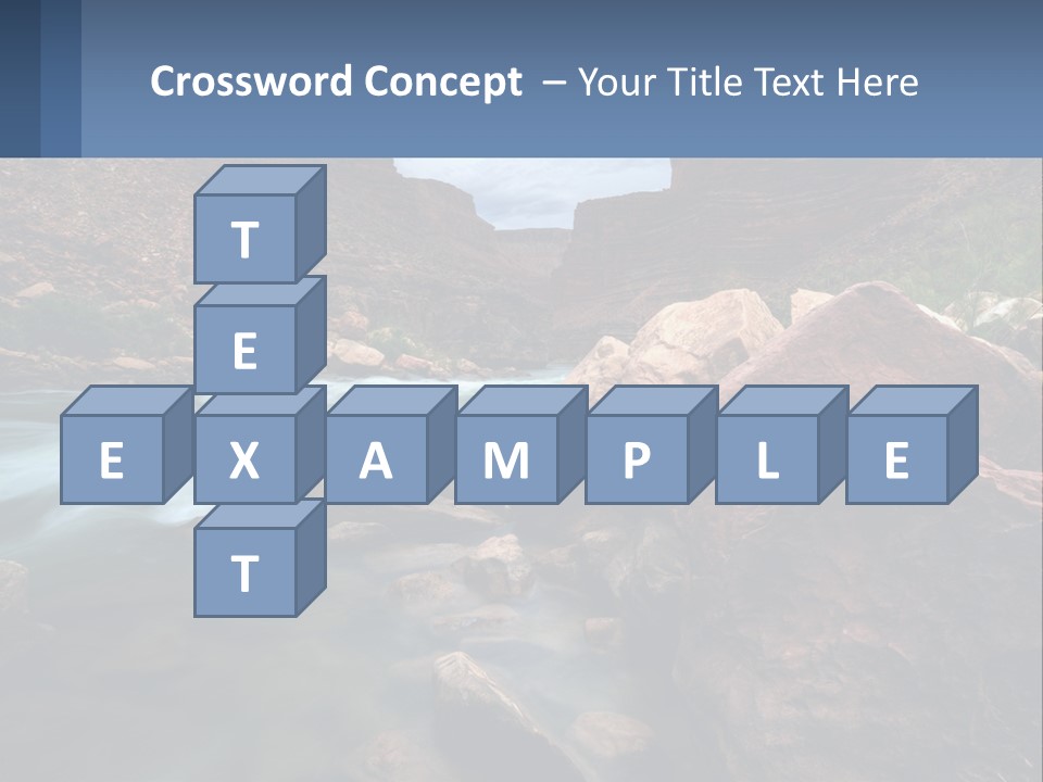 River Landscape Wilderness PowerPoint Template