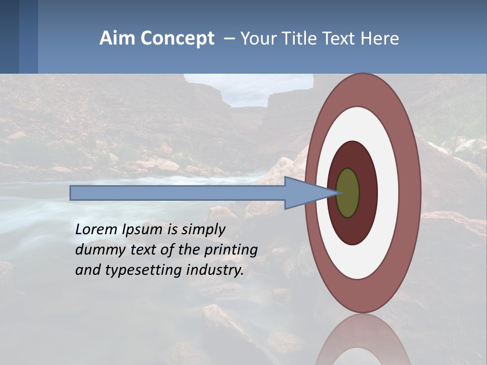 River Landscape Wilderness PowerPoint Template