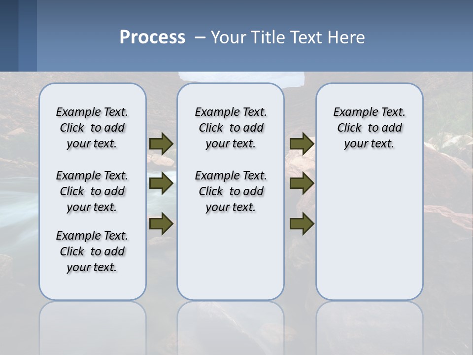 River Landscape Wilderness PowerPoint Template