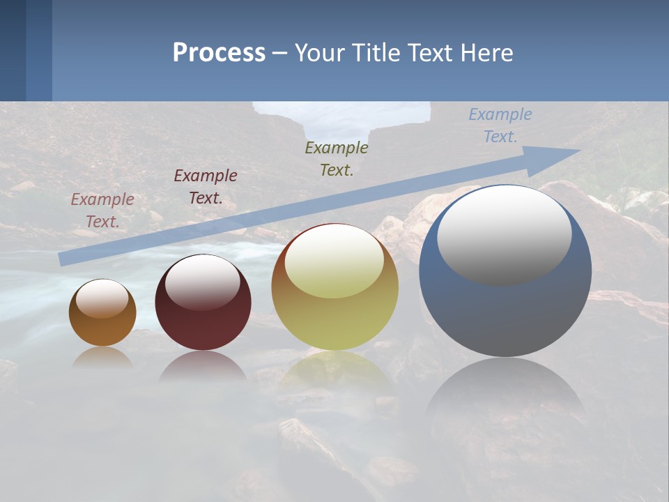 River Landscape Wilderness PowerPoint Template