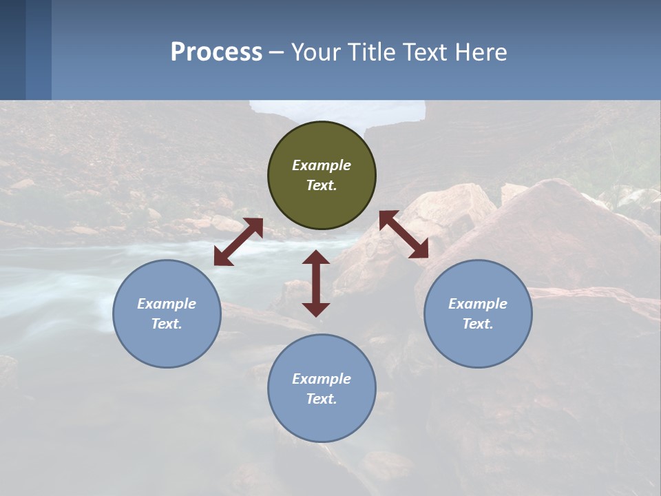 River Landscape Wilderness PowerPoint Template