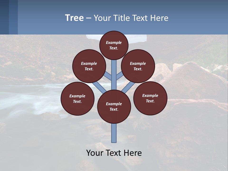 River Landscape Wilderness PowerPoint Template