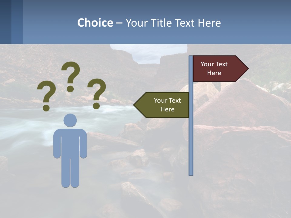 River Landscape Wilderness PowerPoint Template