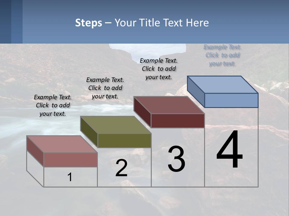 River Landscape Wilderness PowerPoint Template