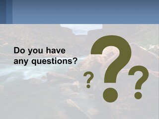 River Landscape Wilderness PowerPoint Template