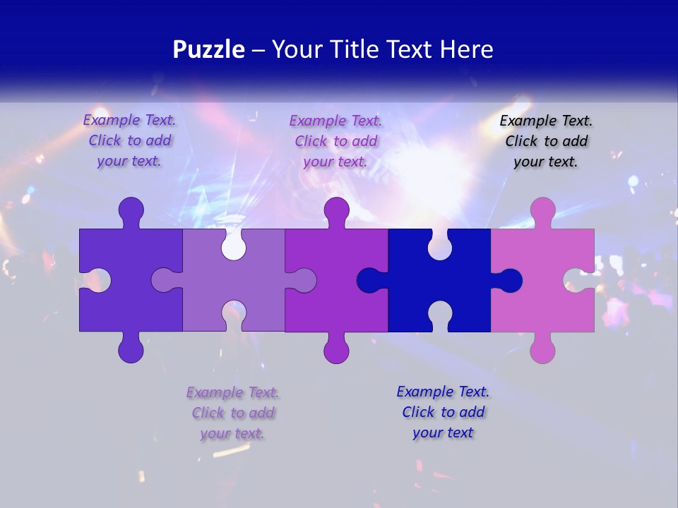 Nightclub Dance Pleasure PowerPoint Template