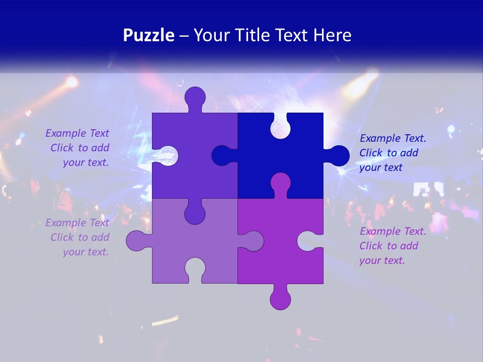 Nightclub Dance Pleasure PowerPoint Template